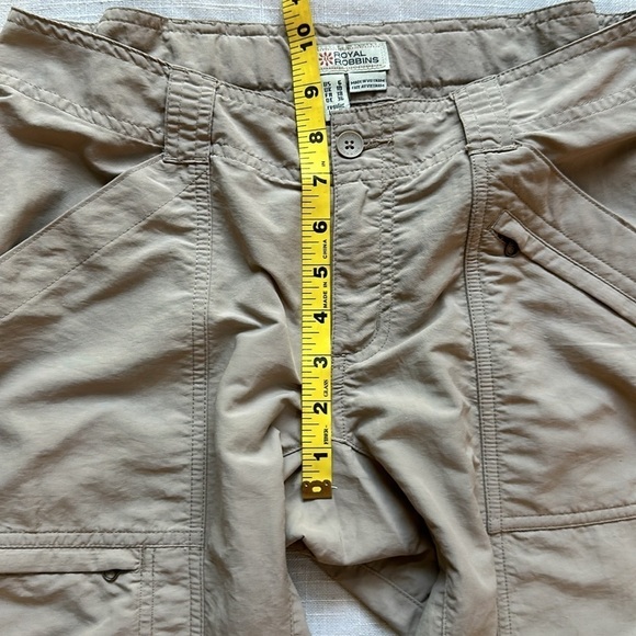 Royal Robbins Beige Convertible Pants - Picture 9 of 10